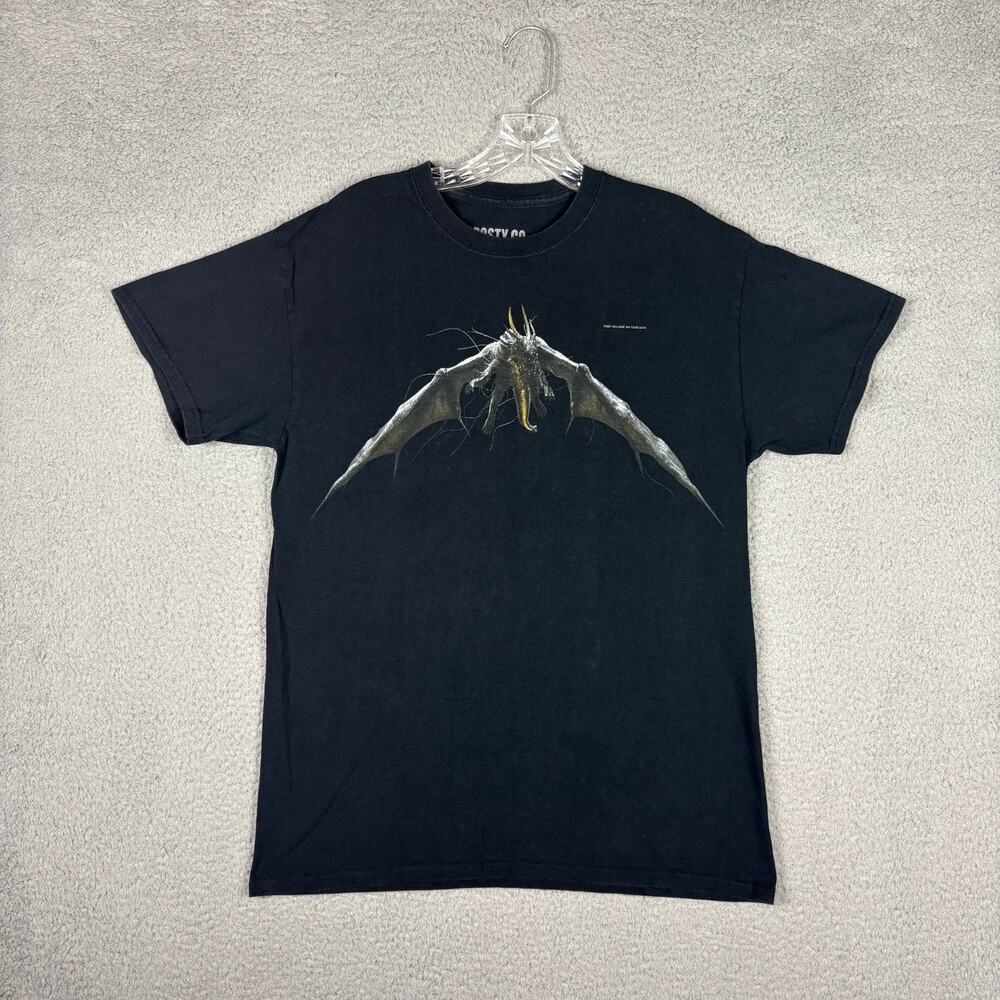 Post Malone T-shirt Adult Medium Dragon Black POSTY CO 2018 Tour Concert Hip Hop